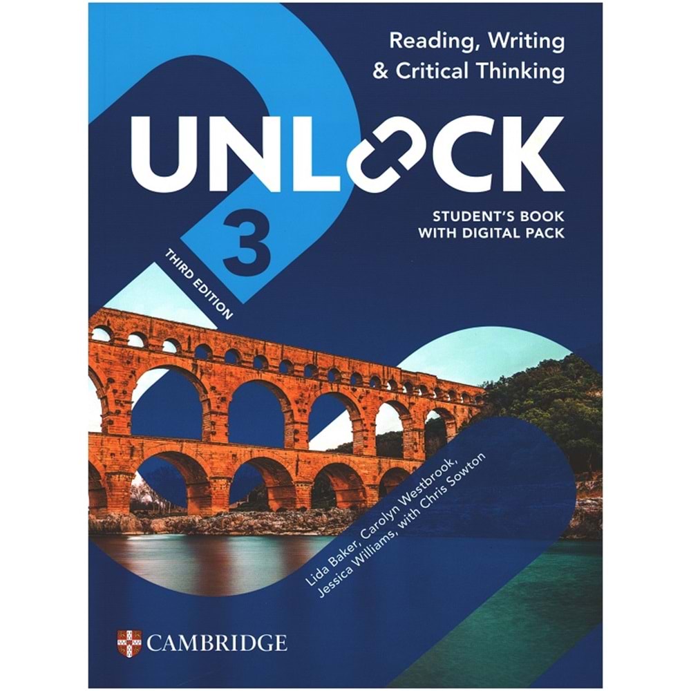 Unlock 3 Reading - Writing & Critical Thinking Student's Book with Digital Pack (3rd)