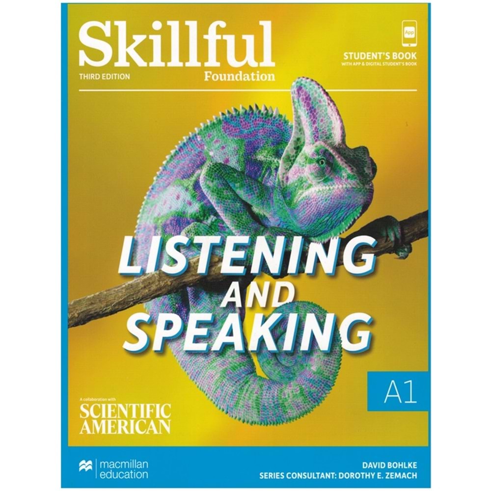 Skillful Foundation listening and Speaking Student's Book with App & Digital Student's Book (3rd)