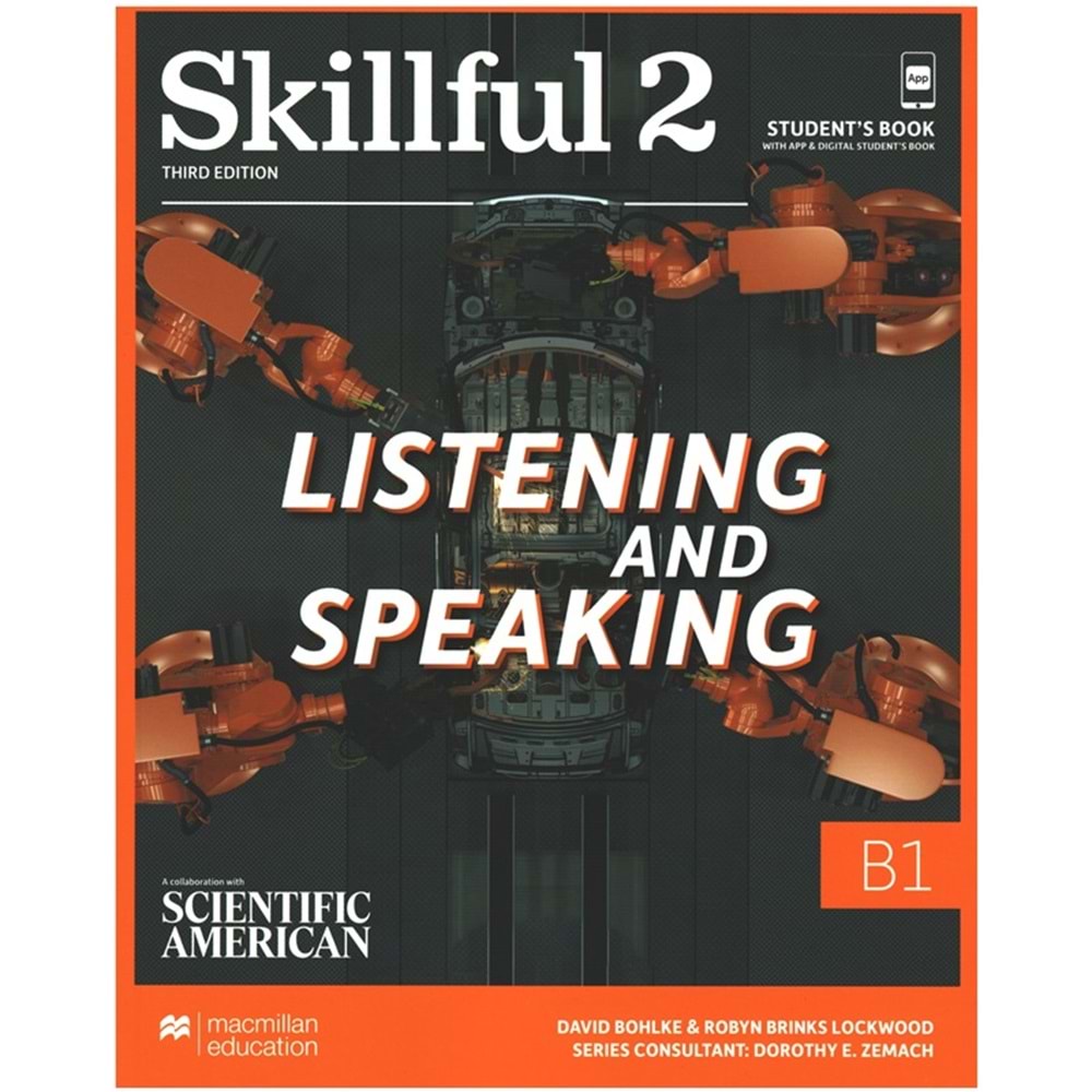 Skillful 2 listening and Speaking Student's Book with App & Digital Student's Book (3rd )