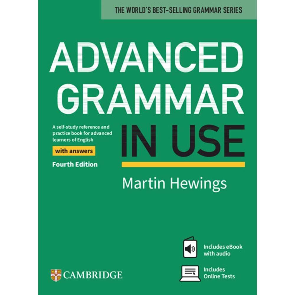 (ELT) ADVANCED GRAMMAR IN USE WITH ANSWERS AND EBOOK AND ONLINE TEST