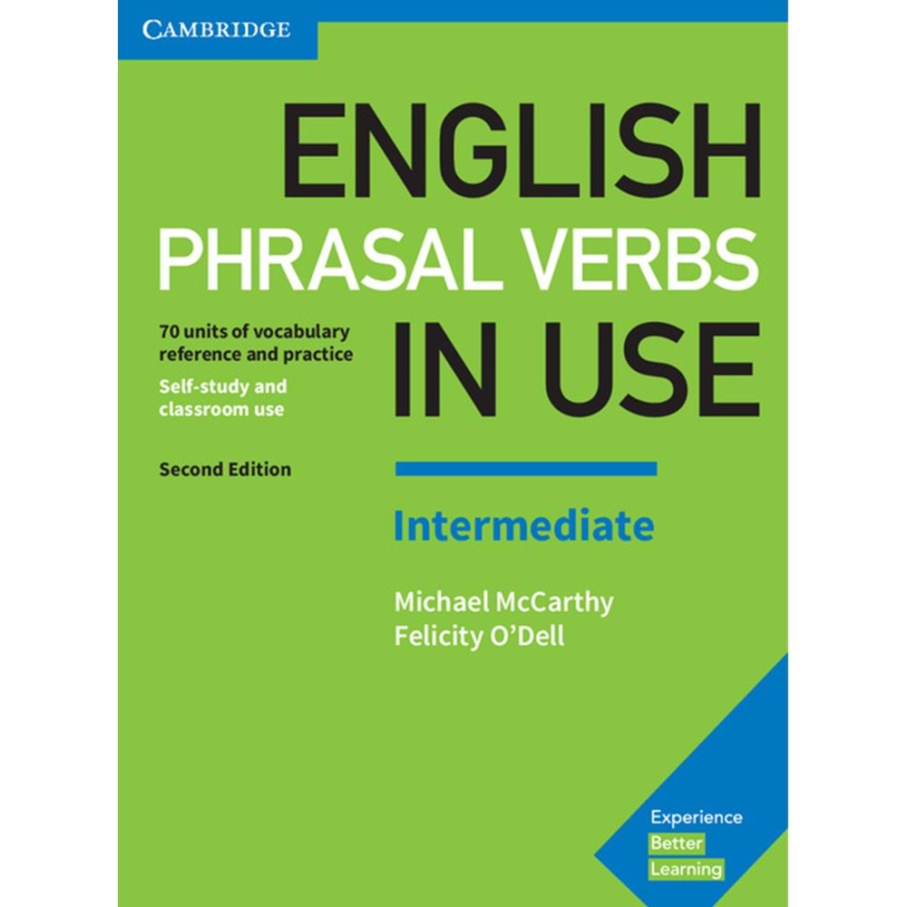 (ELT) ENGLISH PHRASAL VERBS IN USE +ANSWERS INTERMEDIATE