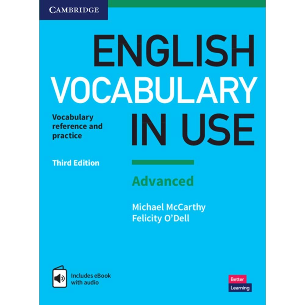 (ELT) ENGLISH VOCABULARY IN USE ADVANCED BOOK + ANSWERS + ENHANCED EBOOK