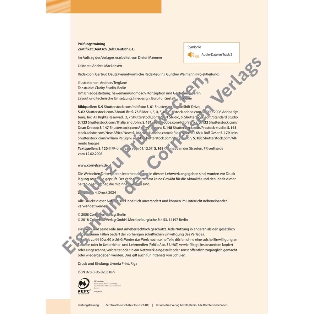 Prüfungstraining Zertifikat Deutsch-Telc B1