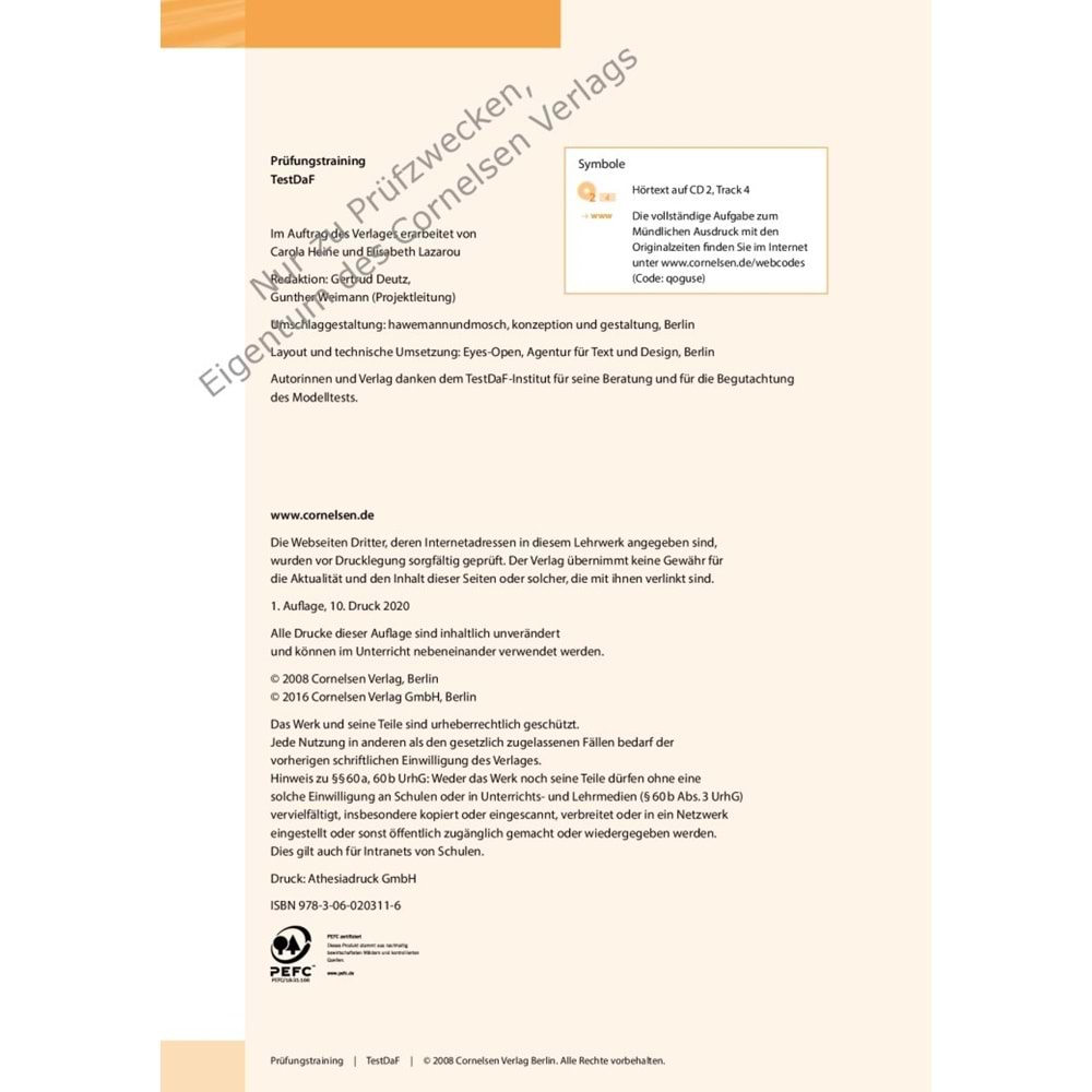 Prüfungstraining TestDaf B2/C1