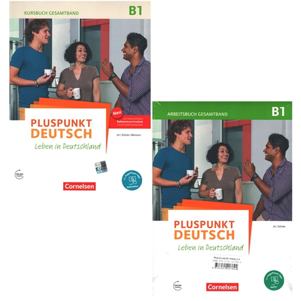 Pluspunkt Deutsch B1 Arbeitsbuch und Kursbuch im Paket