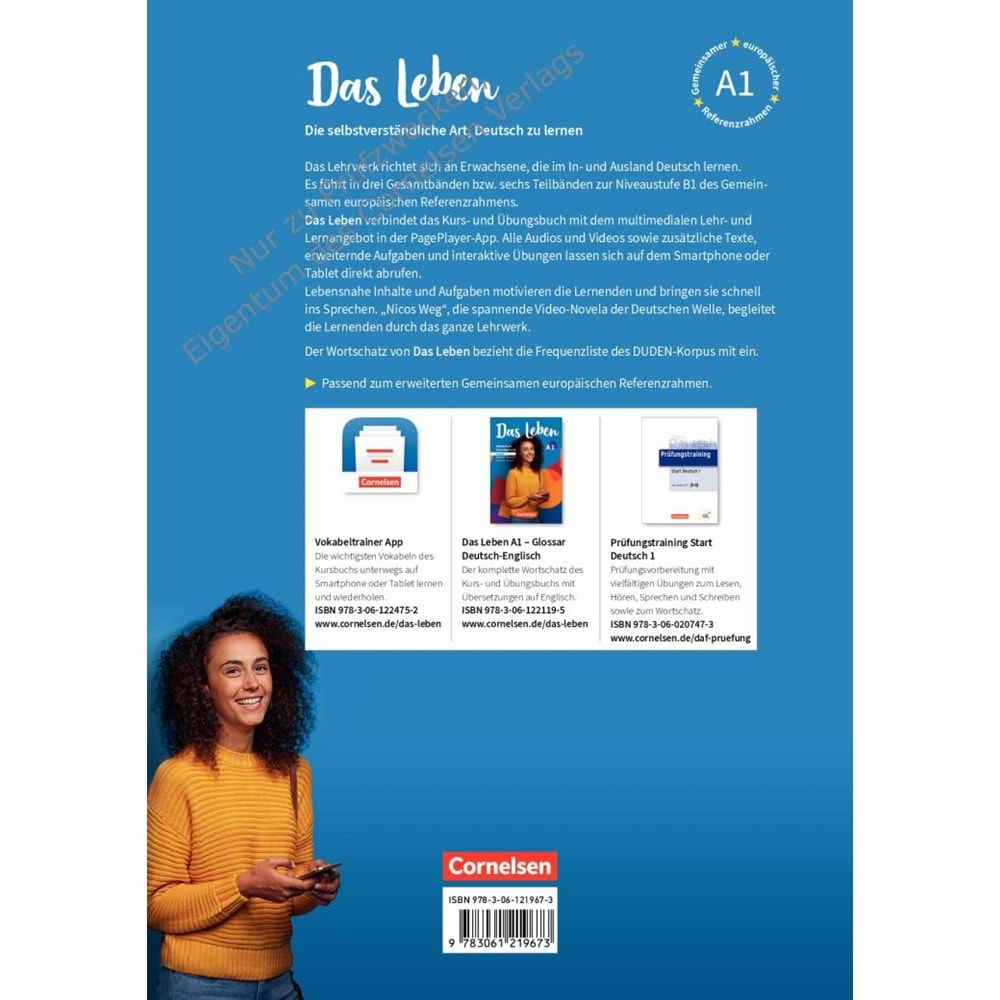 Das Leben A1.2 Kurs und Übungsbuch