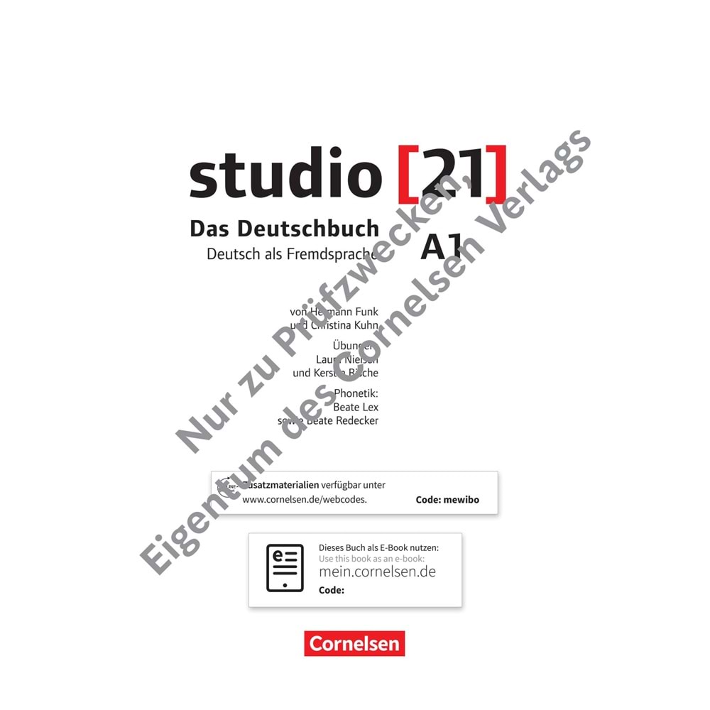 Studio 21 A1 Kurs und Übungsbuch Gesamtband Mit DVD