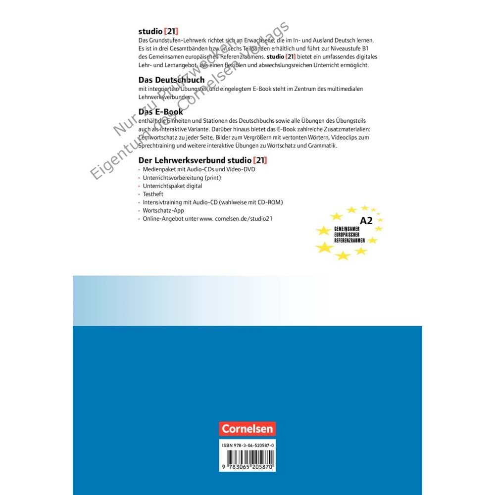 Studio 21 A2.1 Teilband Kurs Und Übungsbuch Mit DVD