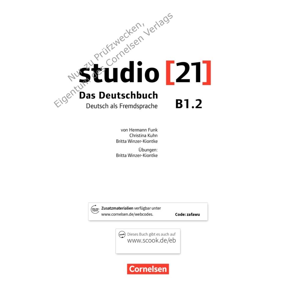 Studio 21 B1.2 Kurs und Übungsbuch Mit DVD