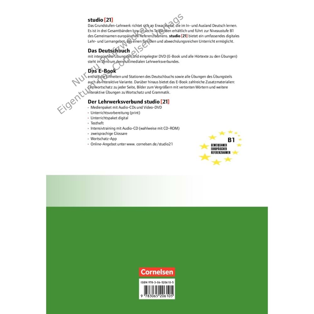 Studio 21 B1.2 Kurs und Übungsbuch Mit DVD