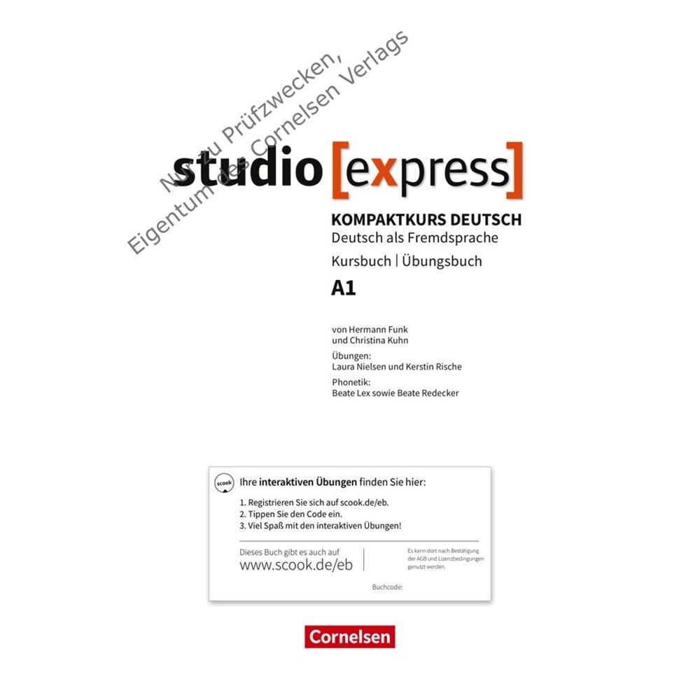 Studio Express A1 Kurs Und Übungsbuch