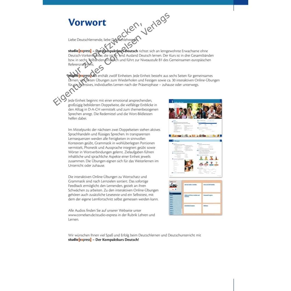 Studio Express A1 Kurs Und Übungsbuch