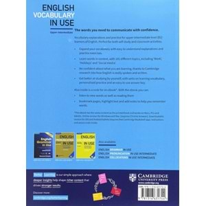 (ELT) ENGLISH VOCABULARY IN USE UPPER INTERMEDIATE BOOK WITH ANSWERS AND ENHANCED EBOOK
