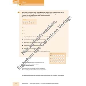 Prüfungstraining A2/B1 Deutsch-Test für Zuwanderer
