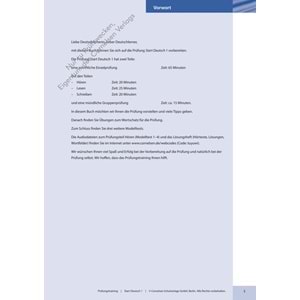 Prüfungstraining A1 Start Deutsch 1 Mit Lösungen und Audios online