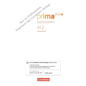Prima Plus A1.2 Arbeitsbuch Mit CD