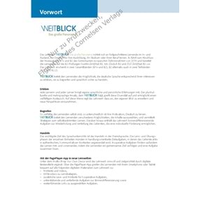 Weitblick B2.1 Kurs und Übungsbuch