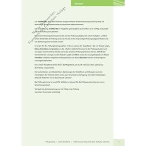 Prüfungstraining Goethe-Zertifikat B2