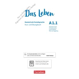 Das Leben A1.1 Kurs und Übungsbuch