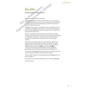 Das Leben A2.1 Kurs und Übungsbuch