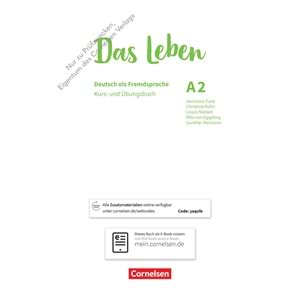 Das Leben A2 Kurs und Übungsbuch