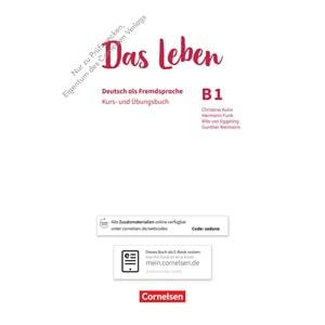 Das Leben B1 Kurs und Übungsbuch
