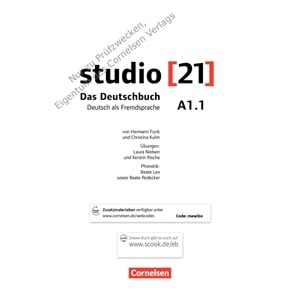 Studio 21 A1.1 Teilband Kurs Und Übungsbuch Mit DVD