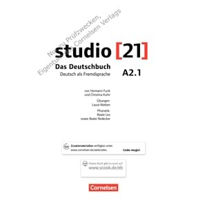 Studio 21 A2.1 Teilband Kurs Und Übungsbuch Mit DVD