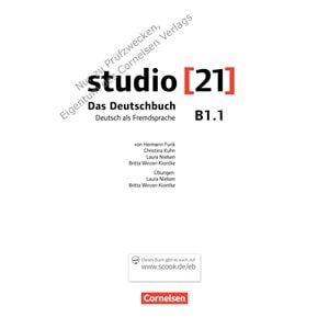 Studio 21 B1.1 Kurs Und Übungsbuch Mit DVD