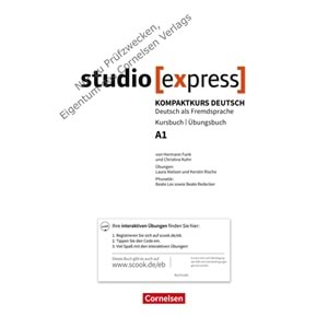 Studio Express A1 Kurs Und Übungsbuch