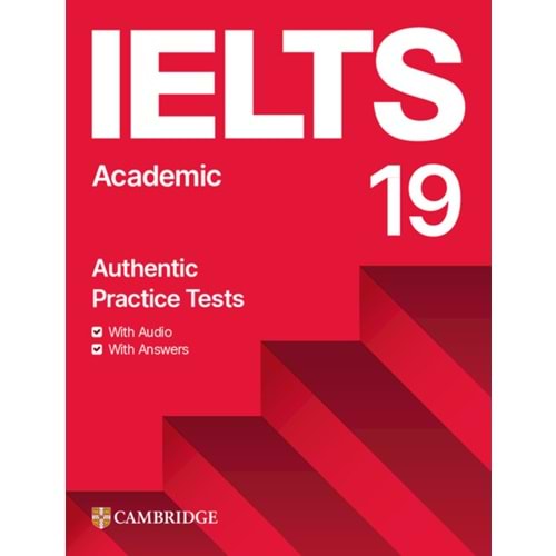 (ELT) IELTS 19 ACADEMIC STUDENT'S BOOK + ANSWERS + AUDIO + RESOURCE BANK