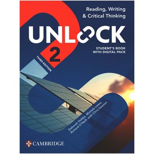 Unlock 2 Reading - Writing & Critical Thinking Student's Book with Digital Pack (3rd)