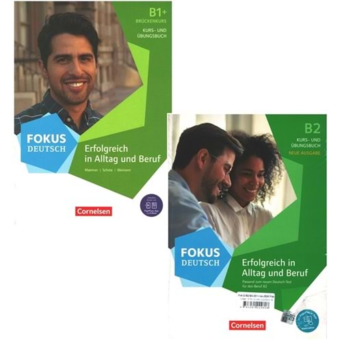 Fokus Deutsch B1+/B2 Kurs und Übungsbuch im Paket