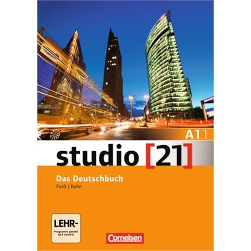 STUDIO21 A1.1 TEILBAND KURS UND ÜBUNGSBUCH MIT DVD