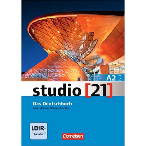 STUDIO21 A2.2 TEILBAND KURS UND ÜBUNGSBUCH MIT DVD