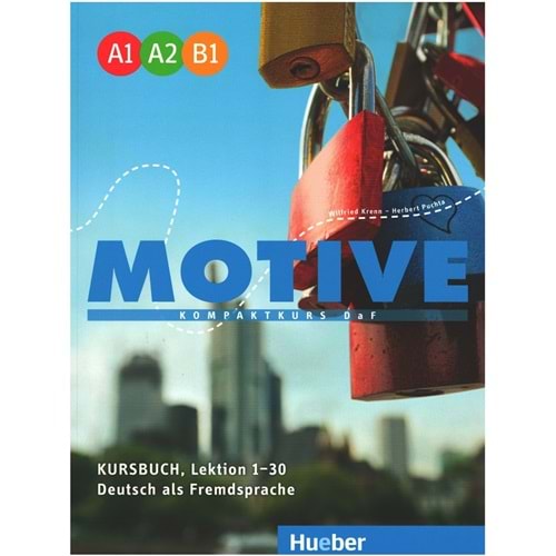 Motive (A1–A2-B1) Kursbuch, Lektion 1–30 mit Audios online
