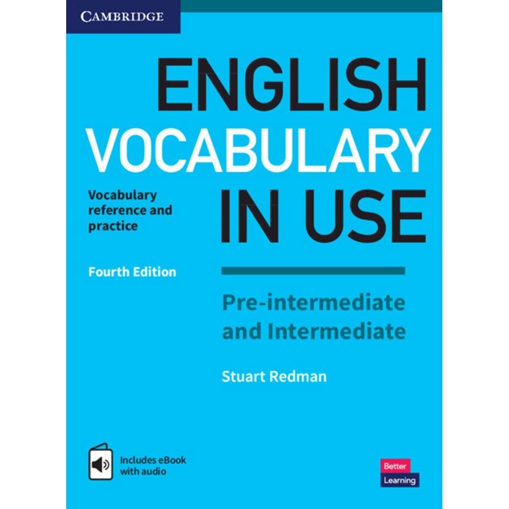 (ELT) ENGLISH VOCABULARY IN USE PRE INTERMEDIATE AND INTERMEDIATE BOOK WITH ANSWERS AND ENHANCED EBO
